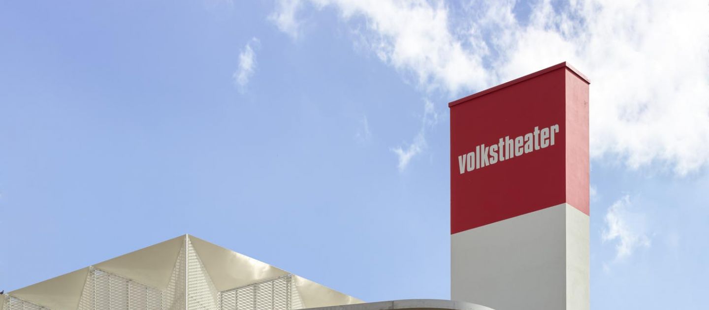 Das Foto zeigt das Münchner Volkstheater von außen