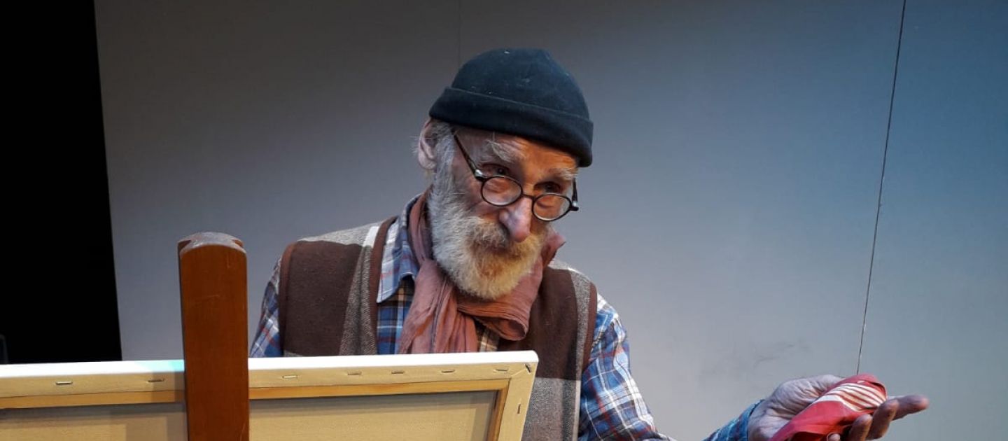 Mein Freund Aurelio Peter Mitterrutzner auf der Bühne