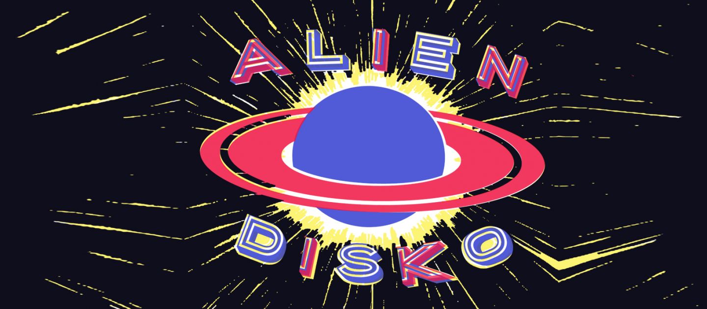 Alien Disko #5 Das Logo von Alien Disko