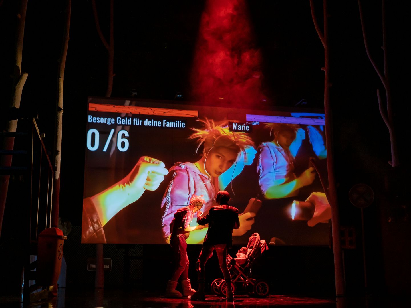 Ein Foto der Inszenierung Woyzeck