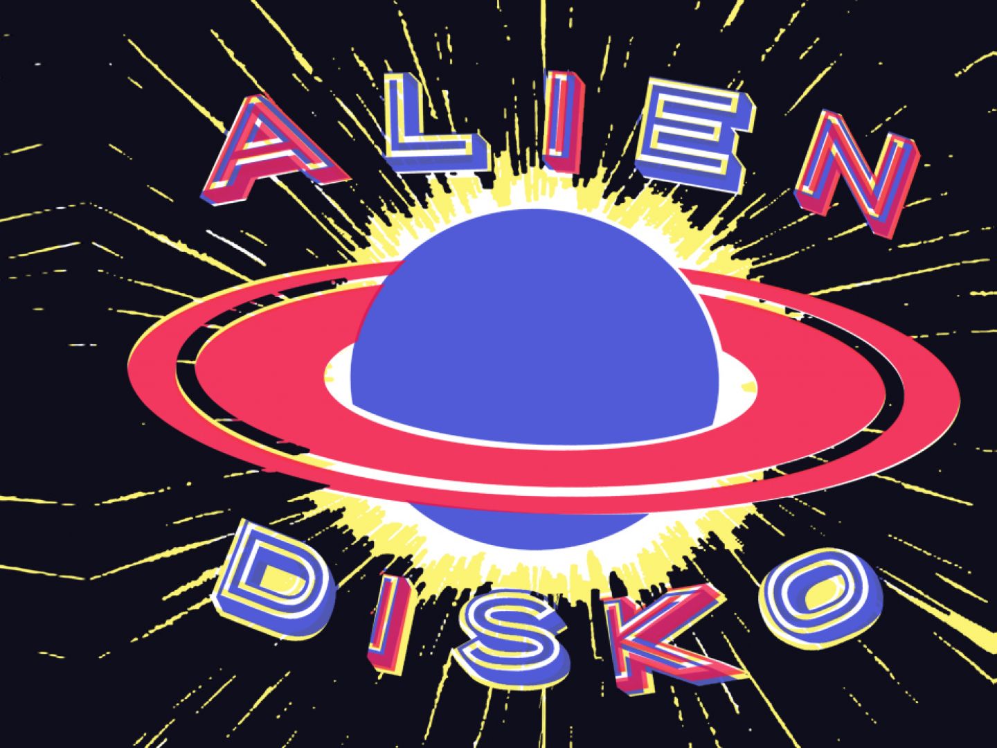 Das Logo von Alien Disko