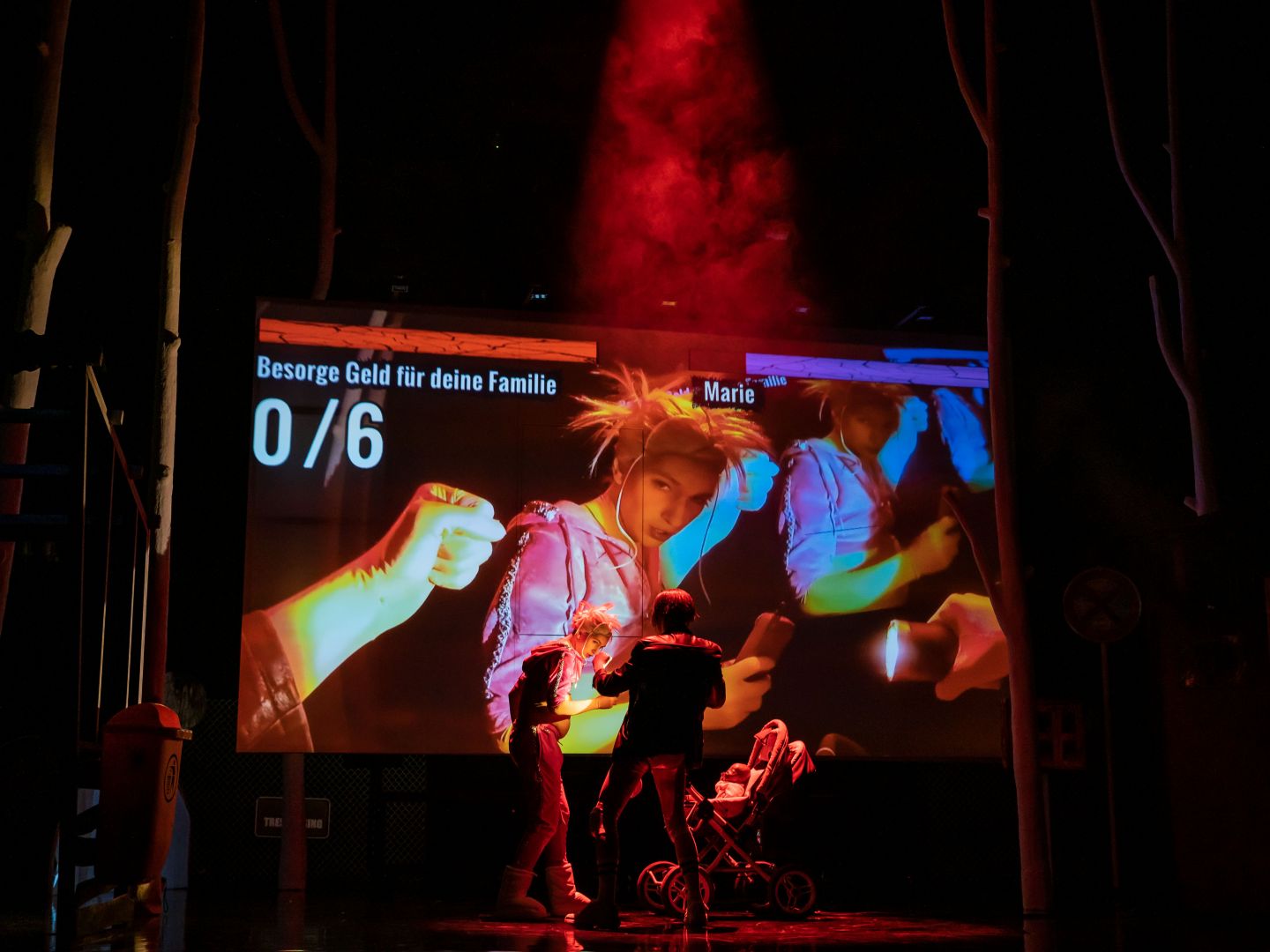 Ein Foto der Inszenierung Woyzeck