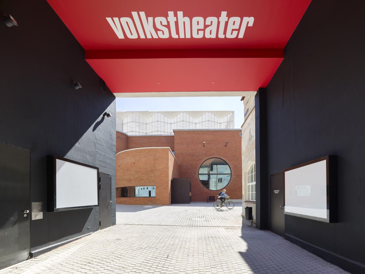Eingang Volkstheater