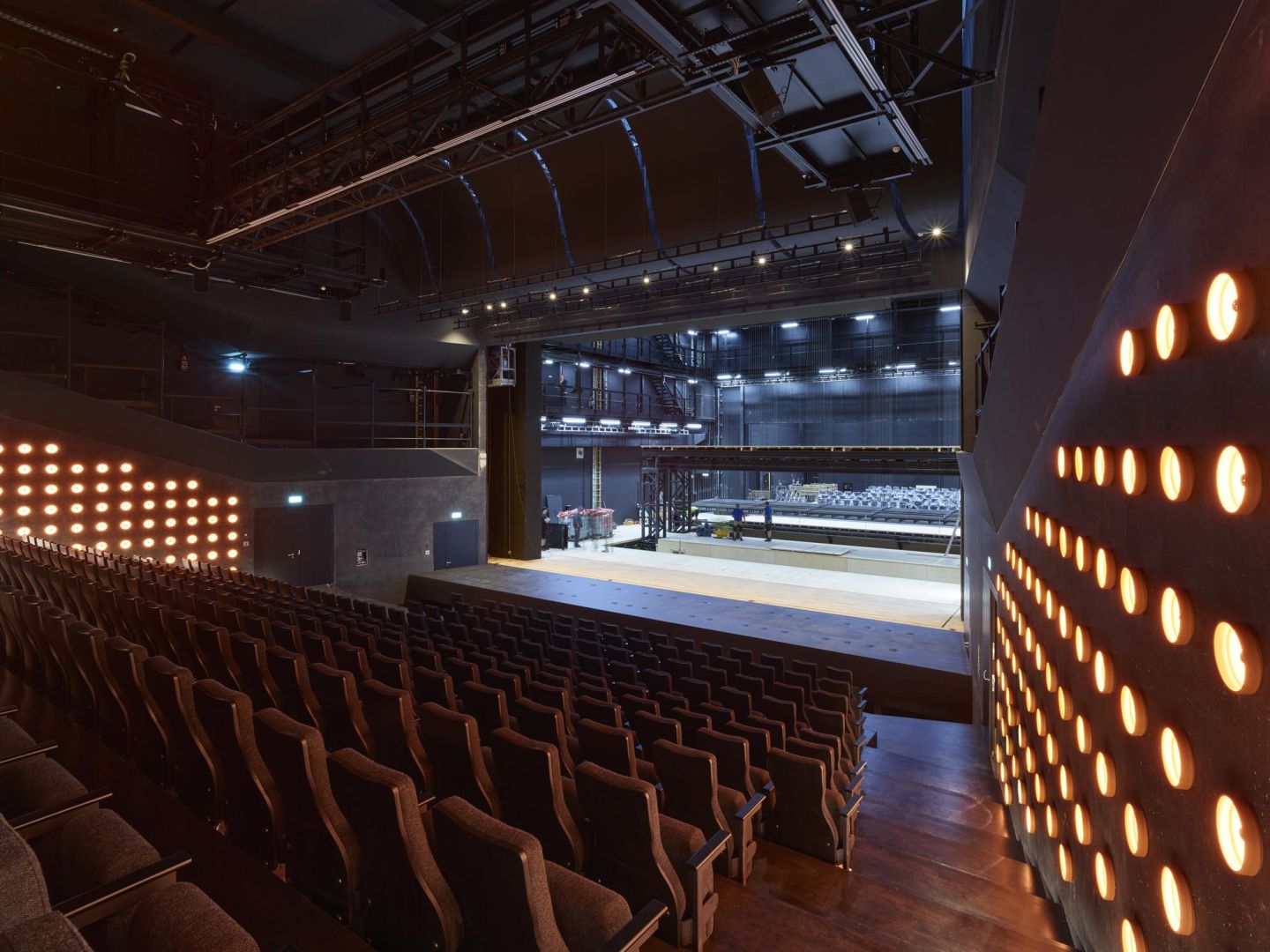 Zuschauerraum des Münchner Volkstheaters