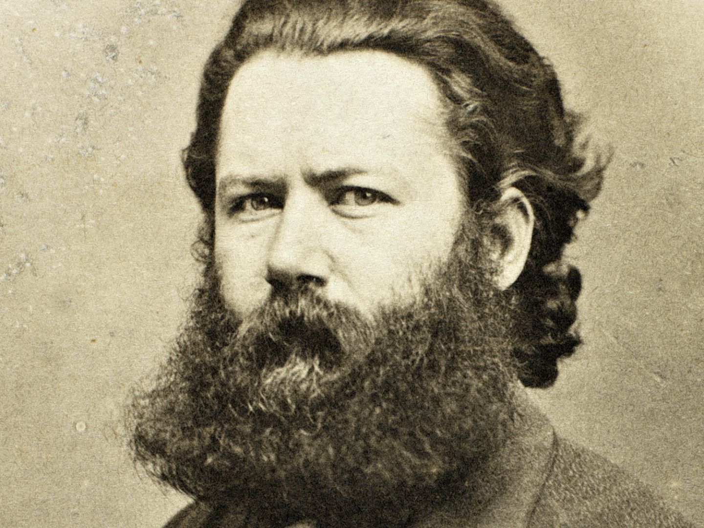 Portrait von Henrik Ibsen
