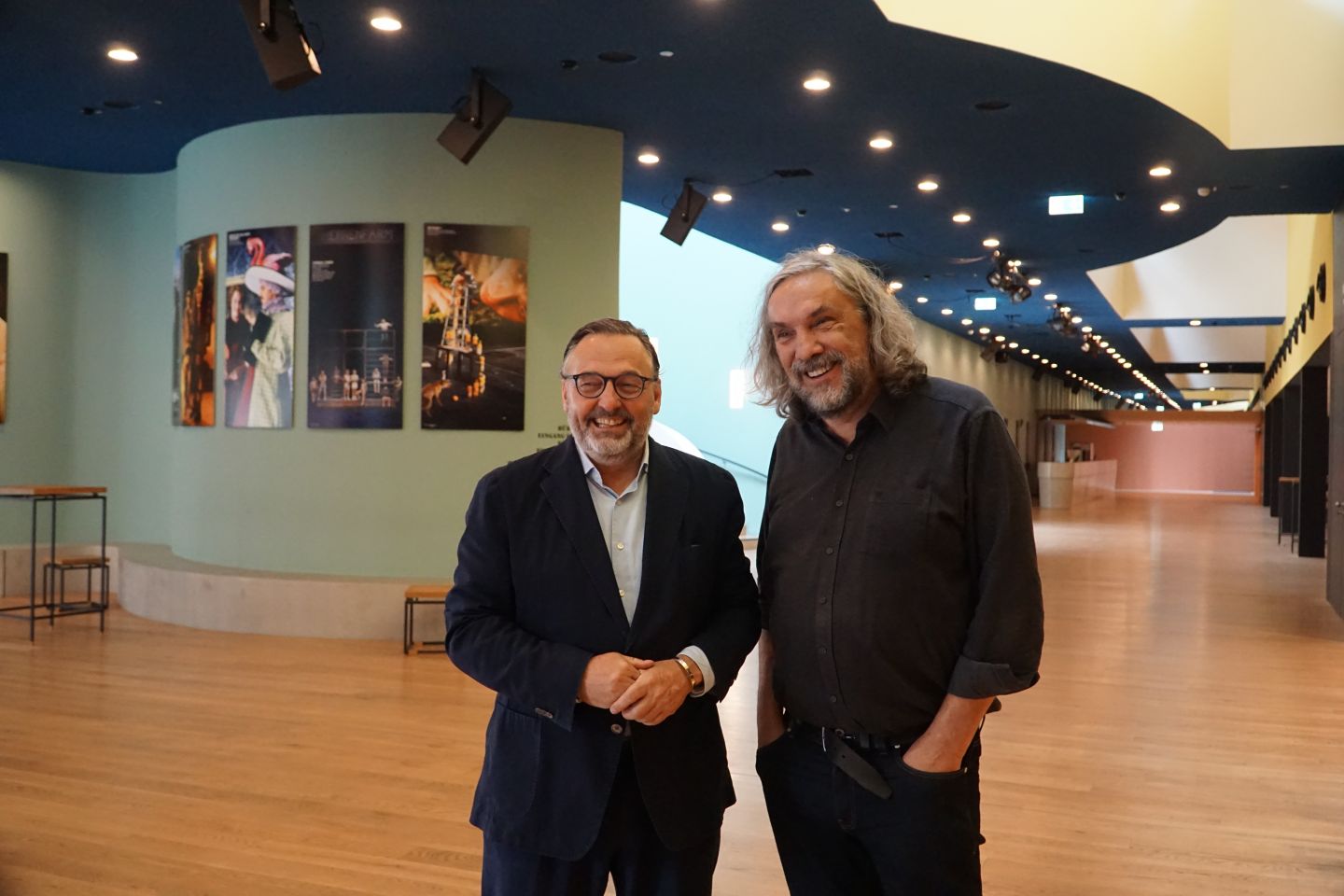Ein Foto von Anton Biebl und Christian Stückl