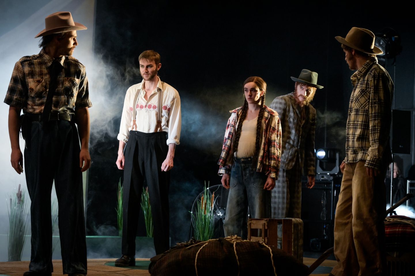 Alexis Koutsoulis, Max Poerting, Ruth Bohsung, Lorenz Hochhuth, Lukas Darnstädt(c)Arno Declair