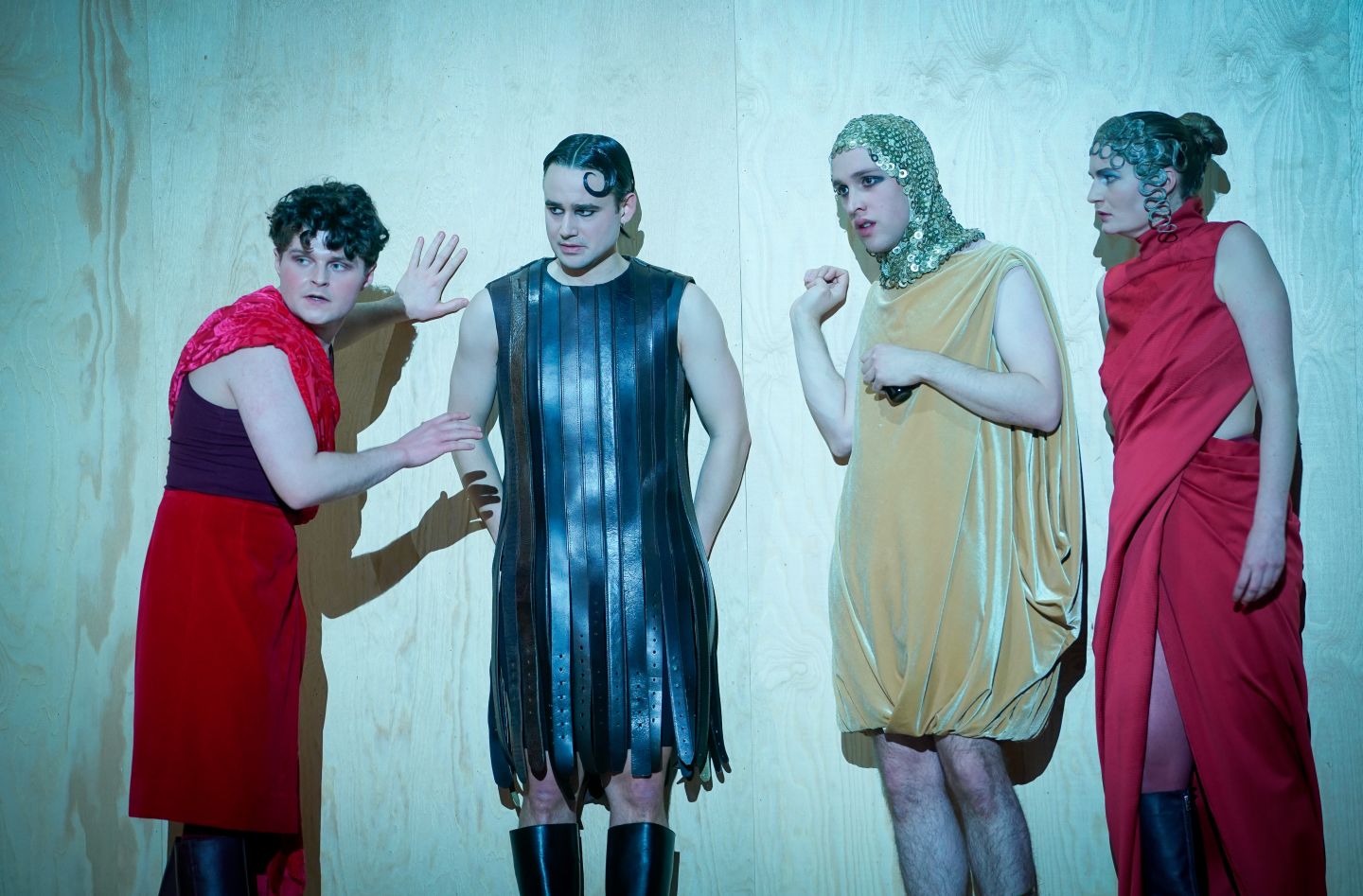 Cedric Stern, Jan Meeno Jürgens, Nils Karsten, Liv Stapelfeldt (c) Arno Declair