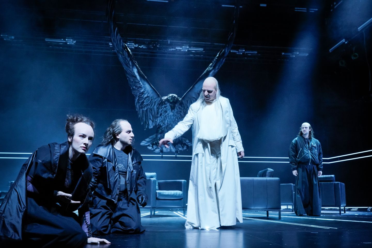 Lena Brückner, Baran Sönmez, Pascal Fligg, Alexandros Koutsoulis (c) Arno Declair