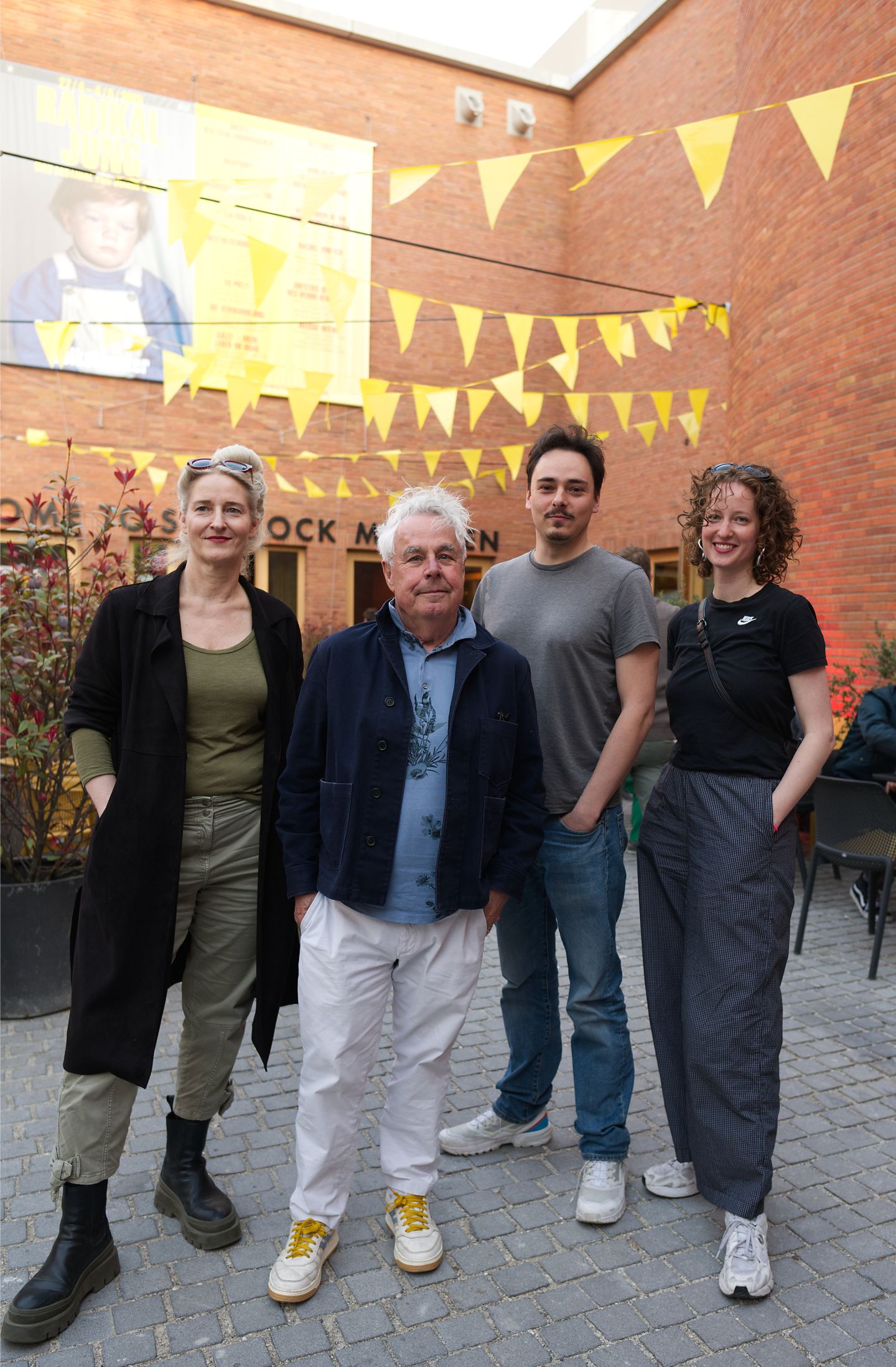Christine Wahl, C. Bernd Sucher, Leon Frisch, Hannah Mey(c)GabrielaNeeb