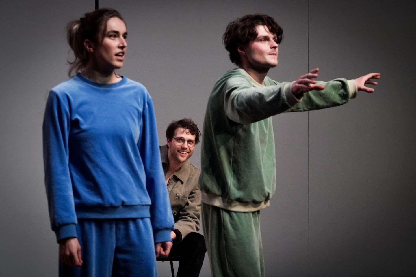 Ruth Bohsung, Silas Breiding, Cedric Stern (c) Arno Declair