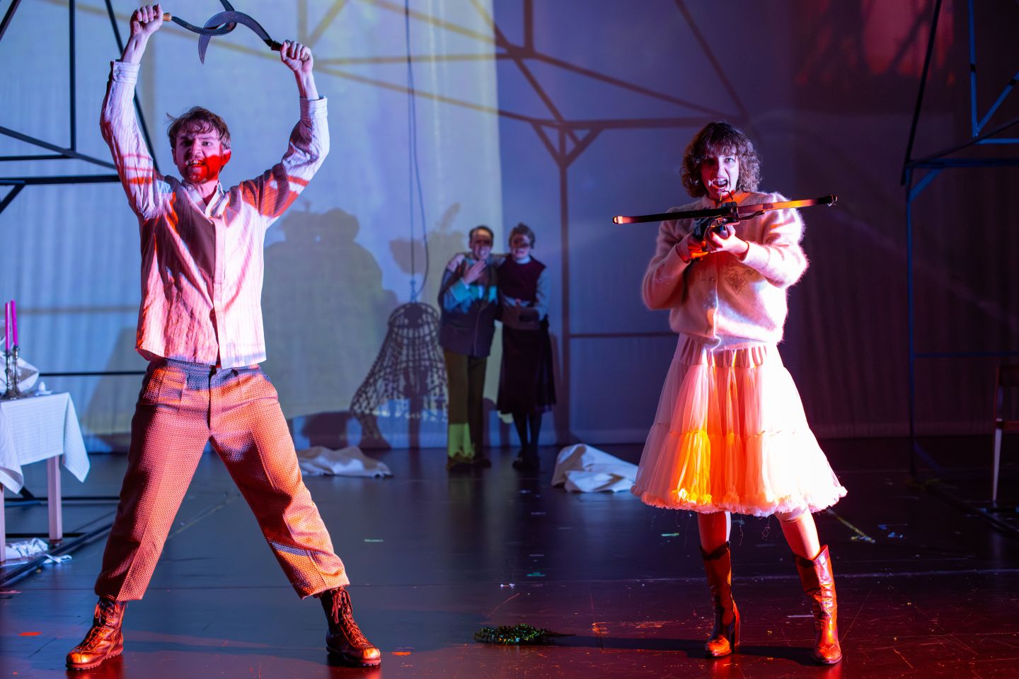 Max Poerting, Steffen Link, Liv Stapelfeldt, Marlene Markt (c)Gabriela Neeb