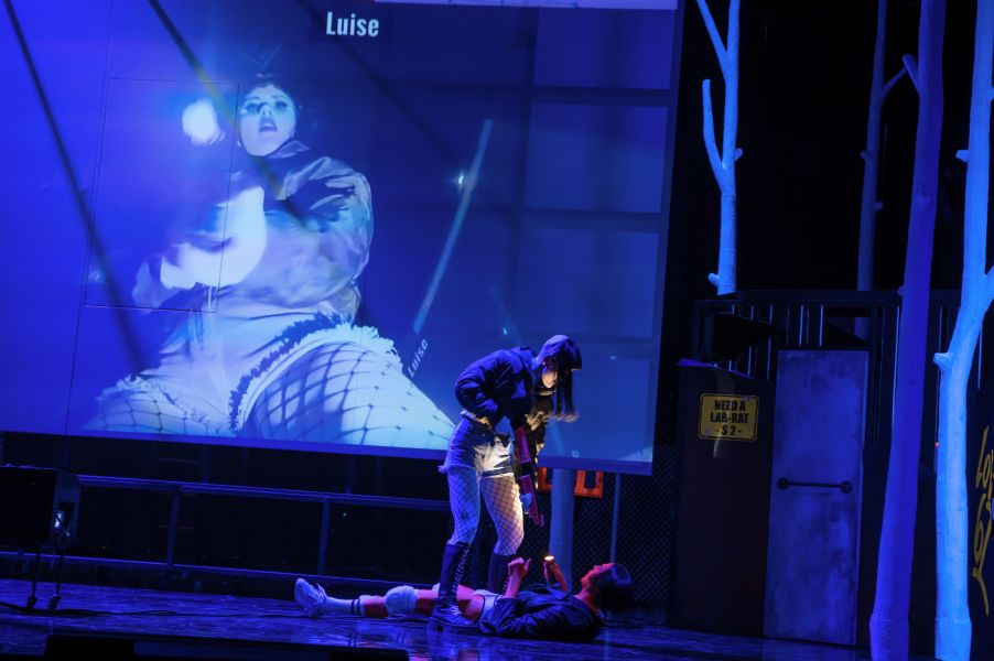 Ein Foto der Inszenierung Woyzeck