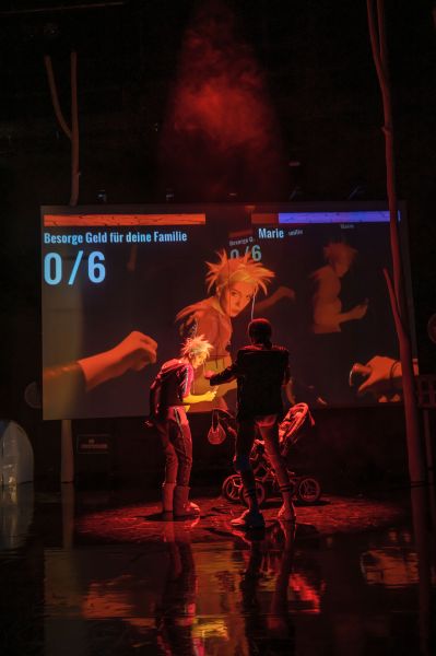 Ein Foto der Inszenierung Woyzeck
