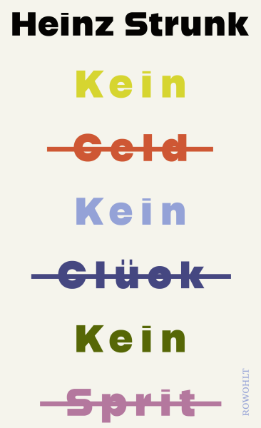 Buchcover von KEIN GELD KEIN GLÜCK KEIN SPRIT